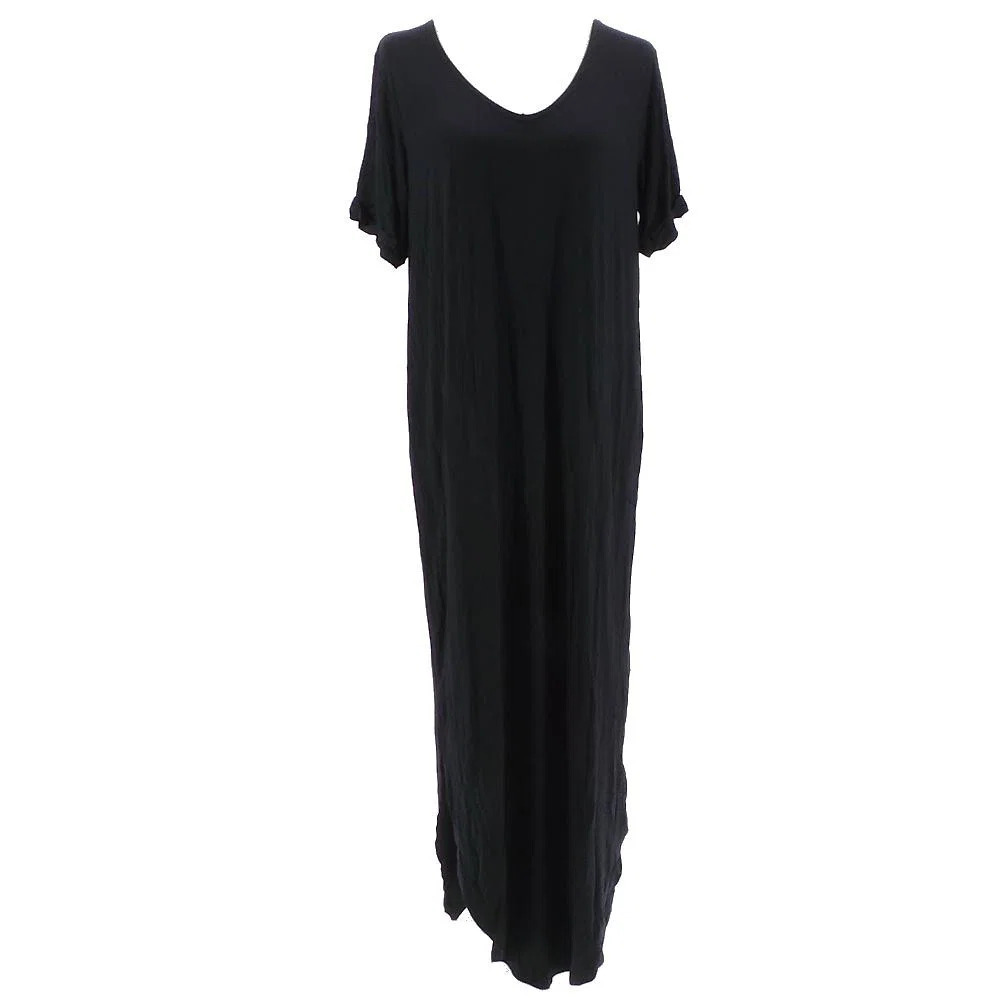Colleen Lopez AnyWEAR Maxi Dress Black - Petites